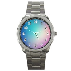 Background Blurry Template Pattern Sport Metal Watch by Nexatart