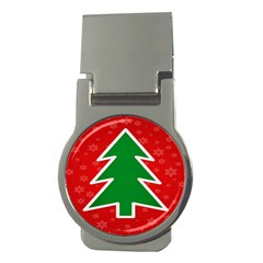 Christmas Tree Money Clips (round)  by Nexatart