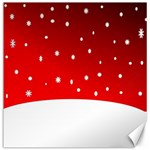 Christmas Background  Canvas 12  x 12   11.4 x11.56  Canvas - 1