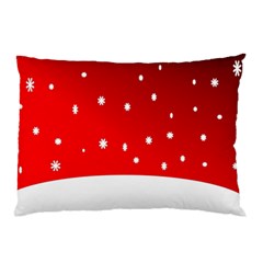 Christmas Background  Pillow Case