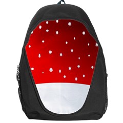 Christmas Background  Backpack Bag