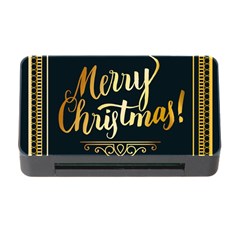 Christmas Gold Black Frame Noble Memory Card Reader With Cf