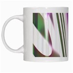 Colored Pattern White Mugs Left