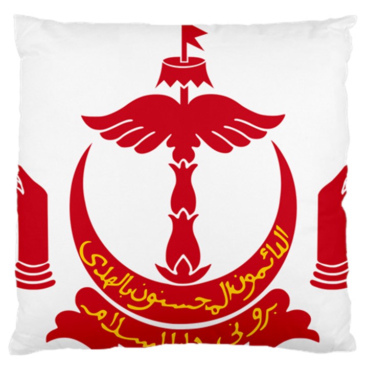 Emblem of Brunei Standard Flano Cushion Case (One Side)