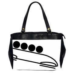 Bobsleigh Pictogram Office Handbags (2 Sides) 