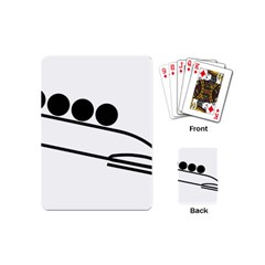 Bobsleigh Pictogram Playing Cards (Mini) 