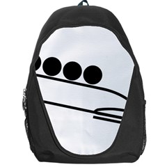 Bobsleigh Pictogram Backpack Bag