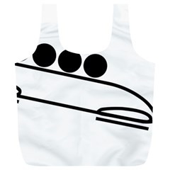 Bobsleigh Pictogram Full Print Recycle Bags (L) 