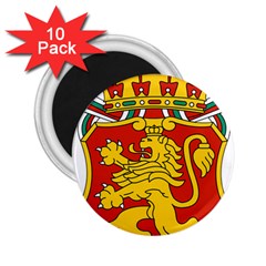 Lesser Coat Of Arms Of Bulgaria  2 25  Magnets (10 Pack)  by abbeyz71