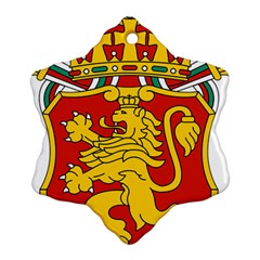 Lesser Coat Of Arms Of Bulgaria  Snowflake Ornament (two Sides)