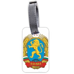 Coat Of Arms Of Bulgaria (1948-1968) Luggage Tags (one Side) 