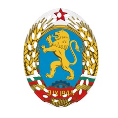 Coat Of Arms Of Bulgaria (1948-1968) Ornament (oval Filigree)