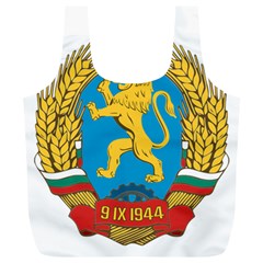 Coat Of Arms Of Bulgaria (1948-1968) Full Print Recycle Bags (l)  by abbeyz71