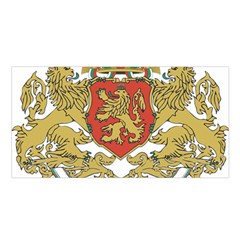 Coat Of Arms Of Bulgaria (1927-1946) Satin Shawl by abbeyz71