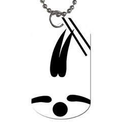 Freestyle Skiing Pictogram Dog Tag (one Side) by abbeyz71