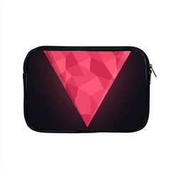 Geometric Triangle Pink Apple Macbook Pro 15  Zipper Case by Nexatart