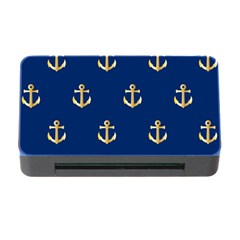 Gold Anchors Background Memory Card Reader With Cf by Nexatart