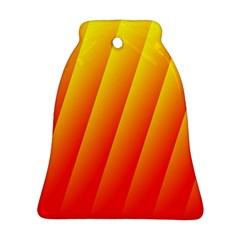 Graphics Gradient Orange Red Ornament (bell)