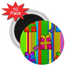 Holiday Gifts 2 25  Magnets (10 Pack)  by Nexatart