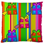 Holiday Gifts Large Flano Cushion Case (Two Sides) Front