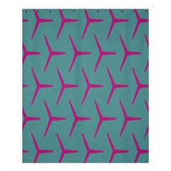 Pattern Background Structure Pink Shower Curtain 60  X 72  (medium) 