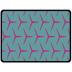 Pattern Background Structure Pink Double Sided Fleece Blanket (large)  by Nexatart