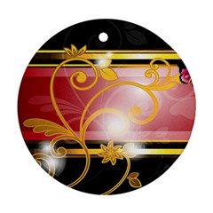 Pattern Vectors Illustration Ornament (round) by Nexatart