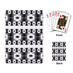 Pattern Background Texture Black Playing Card by Nexatart