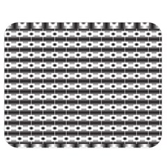 Pattern Background Texture Black Double Sided Flano Blanket (medium)  by Nexatart