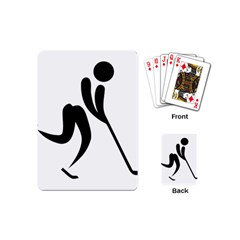 Ice Hockey Pictogram Playing Cards (Mini) 