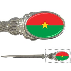 Flag Of Burkina Faso Letter Openers by abbeyz71