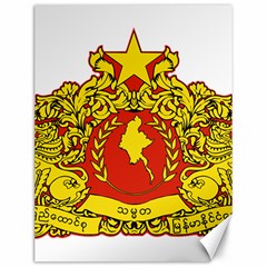 State Seal Of Myanmar Canvas 12  X 16  