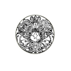 State Seal Of Burma, 1948-1974 Hat Clip Ball Marker (4 Pack)