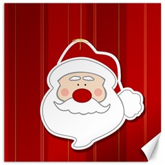 Santa Claus Xmas Christmas Canvas 16  X 16   by Nexatart