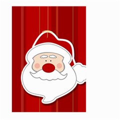 Santa Claus Xmas Christmas Large Garden Flag (two Sides) by Nexatart