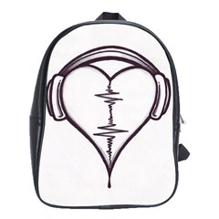 Audio Heart Tattoo Design By Pointofyou Heart Tattoo Designs Home R6jk1a Clipart School Bags(large)  by Foxymomma
