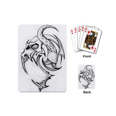 Tattoo Design 002 Playing Cards (mini)  by Foxymomma