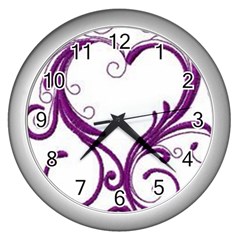 Bf32f3cc03a080795032ba398d2c0d79 Wall Clocks (silver)  by Foxymomma