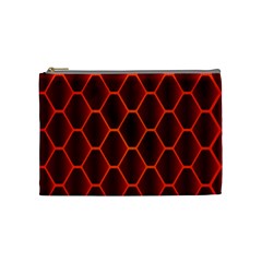 Snake Abstract Pattern Cosmetic Bag (medium)  by Nexatart