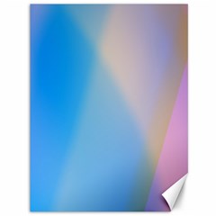 Twist Blue Pink Mauve Background Canvas 36  x 48  