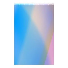 Twist Blue Pink Mauve Background Shower Curtain 48  x 72  (Small) 