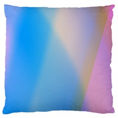 Twist Blue Pink Mauve Background Large Cushion Case (One Side)