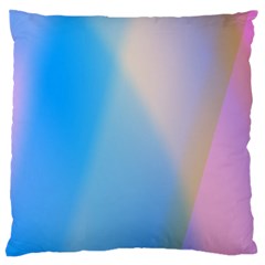 Twist Blue Pink Mauve Background Large Cushion Case (Two Sides)