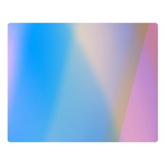 Twist Blue Pink Mauve Background Double Sided Flano Blanket (Large) 