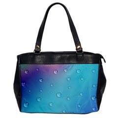 Water Droplets Office Handbags by Nexatart