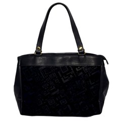 Black Rectangle Wallpaper Grey Office Handbags