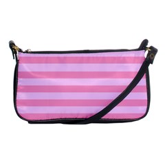 Fabric Baby Pink Shades Pale Shoulder Clutch Bags by Nexatart