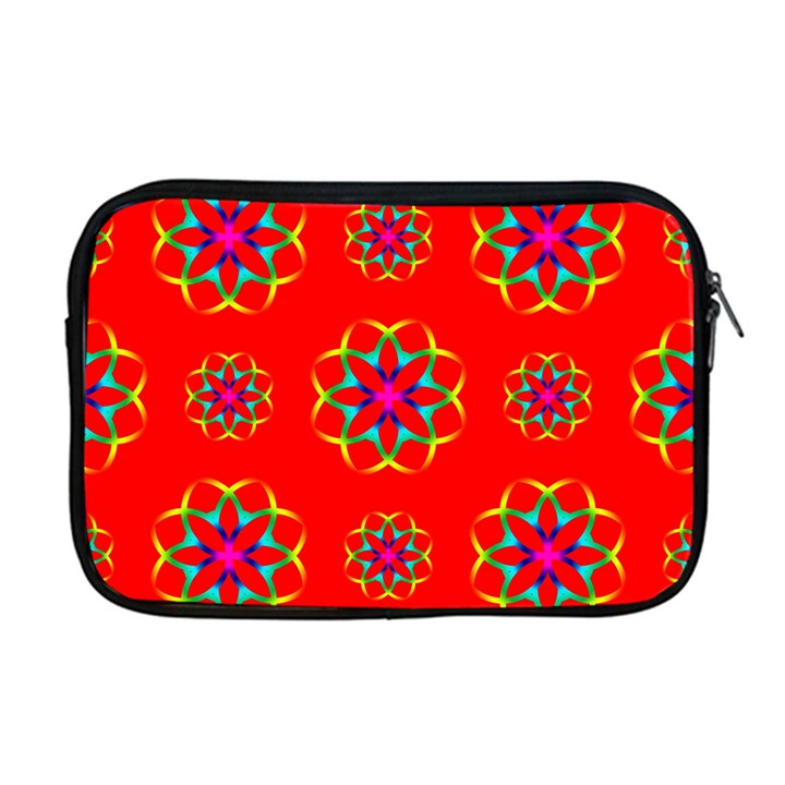 Geometric Circles Seamless Pattern Apple MacBook Pro 17  Zipper Case