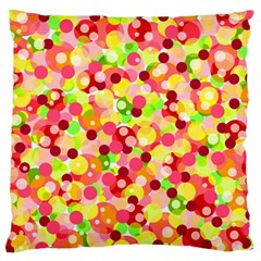 Playful Bubbles Standard Flano Cushion Case (one Side) by Valentinaart