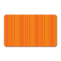 Orange Pattern Magnet (rectangular)